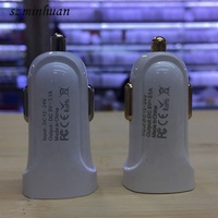 Chargeur rapide portable Qualcomm 3.1A pour téléphone, chargeur de voiture USB 1 port, charge rapide 3.0