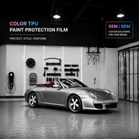 Película Protectora de Pintura TPU de Color Directo de Fábrica, Película para Envolver Automóviles con Acabado Brillante, Mate y Satinado para Personalización de Vehículos