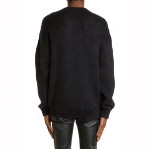 Custom Men's Pullover Mohair <strong>Knitting</strong> Jacquard Process Can Add logo Men's Mohair <strong>Knitting</strong> <strong>Sweater</strong> - Product Image 6