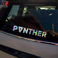 Rouleau de vinyle holographique imprimable à l'éco-solvant, PVC traité au laser avec effet arc-en-ciel, adhésif pour la publicité et la décoration