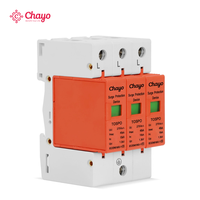 Dispositif de protection contre les surtensions AC SPD 1-4P 10-20ka 20-40ka 30-60ka 275v 385v Basse Tension T1/T2 TOSP-AC Cuivre Chayo