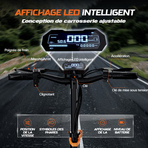 Vente directe usine – Trottinette électrique VOLTBULL T2MAX rapide et puissante - Product Image 6