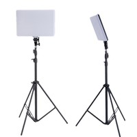 Panneau lumineux vidéo LED 88W bicolore 2700K 7500K CRI 96, lumière de photographie dimmable pour le streaming en direct, les portraits et le maquillage