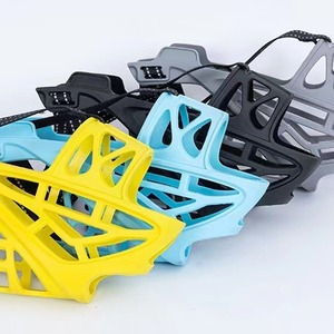 MOFESIPI ตะกร้านุ่มซิลิโคนหูปากสําหรับสุนัขป้องกันการกัดเคี้ยวหอบหืดสุนัขยามปากสําหรับกัดเคี้ยวขยะ - Product Image 3