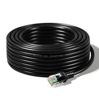 Cable de Conexión Cat5e UTP RJ45, Cable de Red Ethernet de Cobre Puro de 100 Mbps, con Certificación CE, RoHS y FCC, para Router, Switch y Computadora