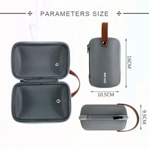 EVA Carrying Case 300ML Essential Oil Aromatherapy Aroma <b>Diffuser</b> <b>Humidifier</b> Waterproof PU Home Fragrance Stylish Bag Travel - Product Image 3