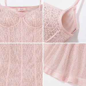 Abito Lungo da Sera in Raso con Scollo a Barca per Donna, Personalizzabile OEM ODM, Etichetta Privata, Produttore all'Ingrosso per Damigelle e Occasioni Formali - Product Image 2