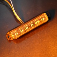 Ultra Slim Triple Farben 18W Flash Not blitz Licht Anhänger Beacon Lampe Strobe Warn licht leiste