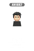 Figuras de Bloques de Construcción de Personajes MOC Mini, Muñeco Coleccionable de Plástico ABS, Juguete de Bricolaje