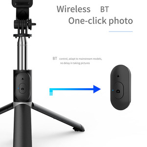 <span class=keywords><strong>Q02</strong></span> 360 Invisible <span class=keywords><strong>Selfie</strong></span> Bâton Trépied Smartphone Sans Fil <span class=keywords><strong>Selfie</strong></span> Bâtons 103cm Trépied avec Télécommande Sans Fil - Product Image 3