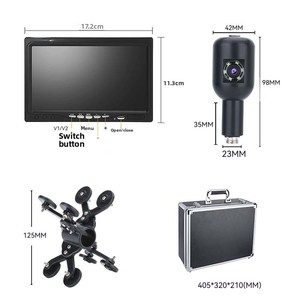 Système d'inspection murale et de positionnement par caméra industrielle haute définition pour pipeline, disponible en versions 20 mètres et 50 mètres - Product Image 3