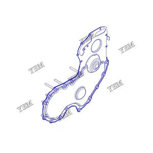 Gruppo coperchio-anteriore 232-3657 per parti del motore Diesel Cat