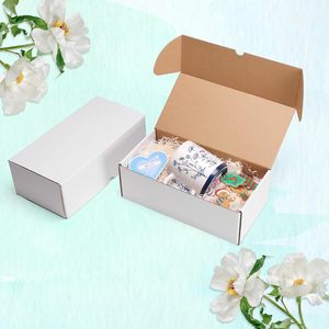 Tùy chỉnh mạnh mẽ GPU Trắng sóng hộp các tông bao bì vận chuyển cho doanh nghiệp nhỏ thương mại điện tử, gửi thư quà Tặng lưu trữ hộp - Product Image 4