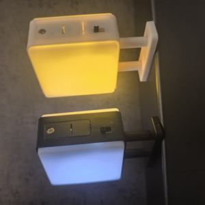 便携式定制徽标迷你 LED 标牌商店促销广告灯箱冰箱贴带印字徽标 - Product Image 4