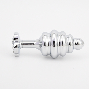 Longsheng 2020 sexo Anal juguetes caseros reemplazable de forma de flor con cuentas enorme trasero macho - Product Image 1