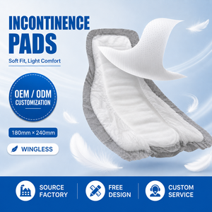 Protège-slips absorbants sans ailettes <span class=keywords><strong>pour</strong></span> adultes, <span class=keywords><strong>protection</strong></span> supérieure contre les fuites, avec noyau absorbant SAP - Product Image 1