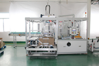 Machine d'emballage de cartons enveloppants à poussée latérale, machine d'emballage de briques de carton, machine d'emballage de cartons Juice Roof Pak, prix
