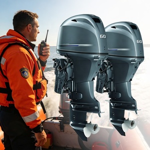 Nouveau moteur à essence 60 CV 4 temps inclinable haute performance pour bateau, fiable pour usage commercial - Product Image 3