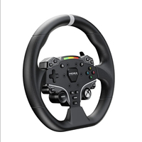 Volante de Carreras Redondo MOZA ESX de 280 mm con Aro Circular y Botones Programables Compatible con X | Venta al por Mayor de PC con Windows y S
