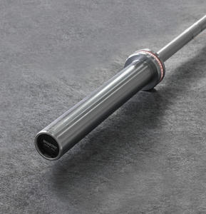 Bilanciere SMARTFIT per Donne con Capacità di Carico di 1000 LBS, Barra da Competizione Cromata da 15KG, Logo Personalizzato, Barra in Acciaio Legato - Product Image 3