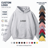 Hoodie Sweatshirt Unisex Bordir 3D Logo Kustom Berkualitas Tinggi Grosir, Model Klasik Kasual, Bahan Fleece Tebal