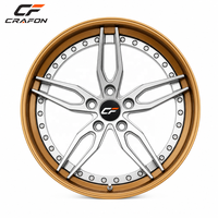 Jantes forgées monobloc CF 18 19 pouces 5x114.3 PCD 56.1 CB pour voitures particulières, compatibles avec WRX VA VB, jantes sur mesure