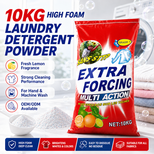 Poudre à Laver 10kg du Sénégal Hautement Moussante pour Lessive, Savon en Poudre Détergent avec un Agréable Parfum - Product Image 1