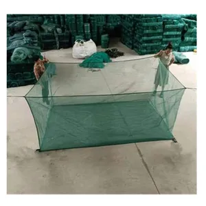 Mesh3mm(0.12") Cage Aquaculture Net PE Farming Aquaculture Cultivation Net Case Lobster Crab Ricefield eel Breed Net Customized
