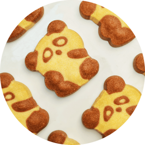 ขนมคุกกี้รูปหมีรสหวานไข่และน้ำผึ้ง ขายดีจากโรงงาน <span class=keywords><strong>บ</strong></span>รรจุกล่อง/ถุง เหมาะสำหรั<span class=keywords><strong>บ</strong></span>เวลาพักผ่อนในออฟฟิศ - Product Image 1