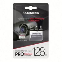 Livraison gratuite pour la carte mémoire SD TF SAMSUNG Pro Endurance 32 Go 64 Go 128 Go 100 Mo C10 U1 pour tous les téléphones, caméra vidéo 4K HD