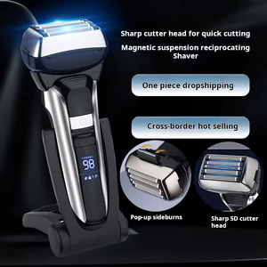 Afeitadora Eléctrica para Hombre, 5 Cuchillas Recíprocas, Pantalla Digital Inteligente, Cabezal Flotante para Afeitado Facial y Corporal - Product Image 2