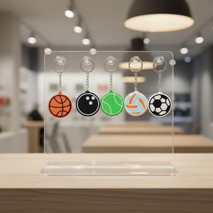 Llaveros Deportivos Personalizados con Logotipo, Llaveros Promocionales Pequeños Hechos a Medida para Fútbol y Baloncesto - Product Image 6