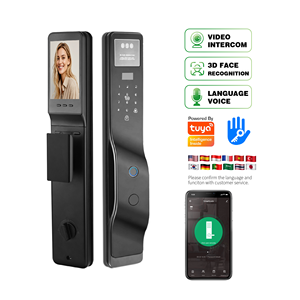 Inteligente Tuya WiFi Door Lock 3D Face Reconhecimento Impressão digital Desbloquear Câmera Video <span class=keywords><strong>Intercom</strong></span> - Product Image 2