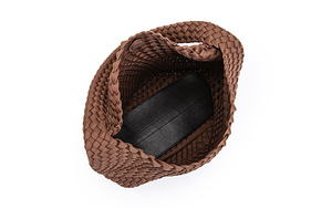 Cá nhân mới đến nóng bán Neoprene dệt túi cho phụ nữ tùy chỉnh handmade lưu trữ sang trọng Tote Lady xô túi và ví - Product Image 2