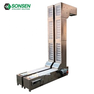 Gıda için özel gıda sınıfı Z tipi kovalı elevatör bant konveyör - Product Image 1