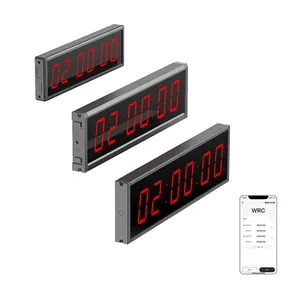 Smart Digital Timer Workout Count Down Up Clock Ultra-Clear Display Multi-Scenes led Timer with APP