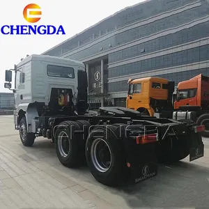 Ikinci el Shacman 380hp 6X4 10 Wheeler traktör kafa kamyon