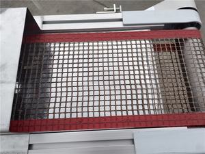 מכונת מסוע רשת למזון בטמפרטורה גבוהה בעלות נמוכה עם מאוורר קירור למכונת הזרקה במפעל לעיבוד מזון - Product Image 4