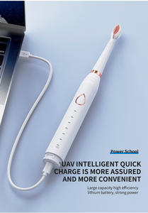 <span class=keywords><strong>Brosse</strong></span> <span class=keywords><strong>à</strong></span> <span class=keywords><strong>dents</strong></span> électrique, masseur Facial, 7 en 1, adulte, charge USB, <span class=keywords><strong>brosse</strong></span> <span class=keywords><strong>à</strong></span> <span class=keywords><strong>dents</strong></span> électrique vibrante ultrasonique - Product Image 2