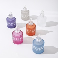 Boş lüks uçucu yağ şişe benzersiz 20ml 30ml 50 ml 100ml kozmetik Serum cam damlalık şişe saç yağı için kutu ve logo ile