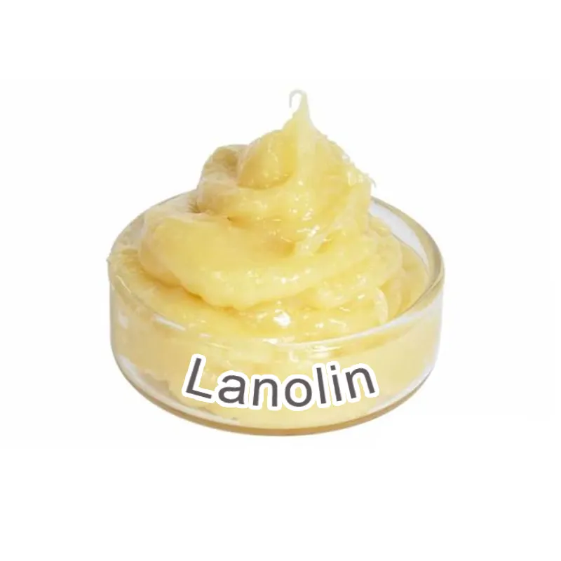โรงงานมืออาชีพดิบ Lanolin ขนสัตว์จาระบีอุดตันราคาขี้ผึ้ง Lanolin CAS 8006-54-0 ด้วยราคาที่ดีที่สุดที่