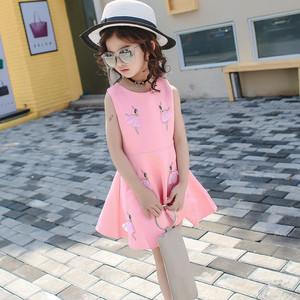 Nueva Ropa Infantil China al por Mayor de Primera Calidad, Hermosos Vestidos Rosas para Niñas - Product Image 2