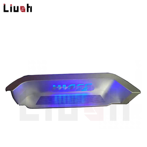 Panneau de pied marchepieds latéraux cadre pièces de rechange porte coulissante couvercle de marchepied avec LED pour <span class=keywords><strong>Toyota</strong></span> Hiace H300 GL Grandia <span class=keywords><strong>Tourer</strong></span> HiAce Commuter - Product Image 3