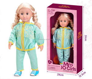Muñeca Americana <span class=keywords><strong>de</strong></span> PVC <span class=keywords><strong>de</strong></span> Moda, Recién Llegada, Juguete para Niños y Niñas, Muñeca <span class=keywords><strong>de</strong></span> Vinilo con <span class=keywords><strong>Rotación</strong></span> <span class=keywords><strong>de</strong></span> 360 Grados, con Zapatos y Ropa, 18 Pulgadas, Regalos - Product Image 5