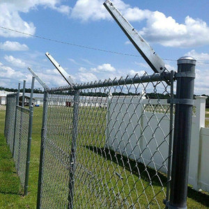 Hàng Bán Chạy Sản Phẩm Đã Qua Sử Dụng Màu Đen Tráng Pvc Hàng Rào Mắt Xích Sân Bóng Rổ Ngoài Trời - Product Image 2