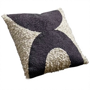 Luxury Bohemian Wool Cushion Cover Handwoven Beautiful Home Decor Design by ITHL Indoor Outdoor Vintage Pattern <b>Throw</b> Pillow - Product Image 1
