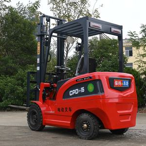 Montacargas 1.5ton <span class=keywords><strong>2</strong></span>.5ton 3 <span class=keywords><strong>Ton</strong></span> High Mast Pequeña Mini Carretilla elevadora eléctrica con batería - Product Image 2