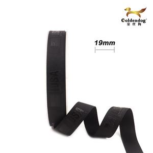 Mafolen <span class=keywords><strong>Factory</strong></span> Eco-friendly 6-100mm personalizzato nero in rilievo stampato nastro in Grosgrain Logo 3D morbido per confezione regalo - Product Image 4