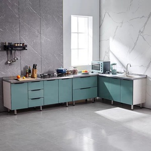 Ensemble <span class=keywords><strong>de</strong></span> meubles <span class=keywords><strong>de</strong></span> <span class=keywords><strong>comptoir</strong></span> <span class=keywords><strong>de</strong></span> cuisine pour maison et <span class=keywords><strong>famille</strong></span>, robinet d'évier, armoires <span class=keywords><strong>de</strong></span> cuisine <span class=keywords><strong>de</strong></span> style simple - Product Image 5