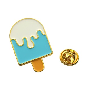 Jiabo 20-Years Factory – épingles à crème glacée en émail doux personnalisé, mini Badges broches pour vêtements et sacs - Product Image 1